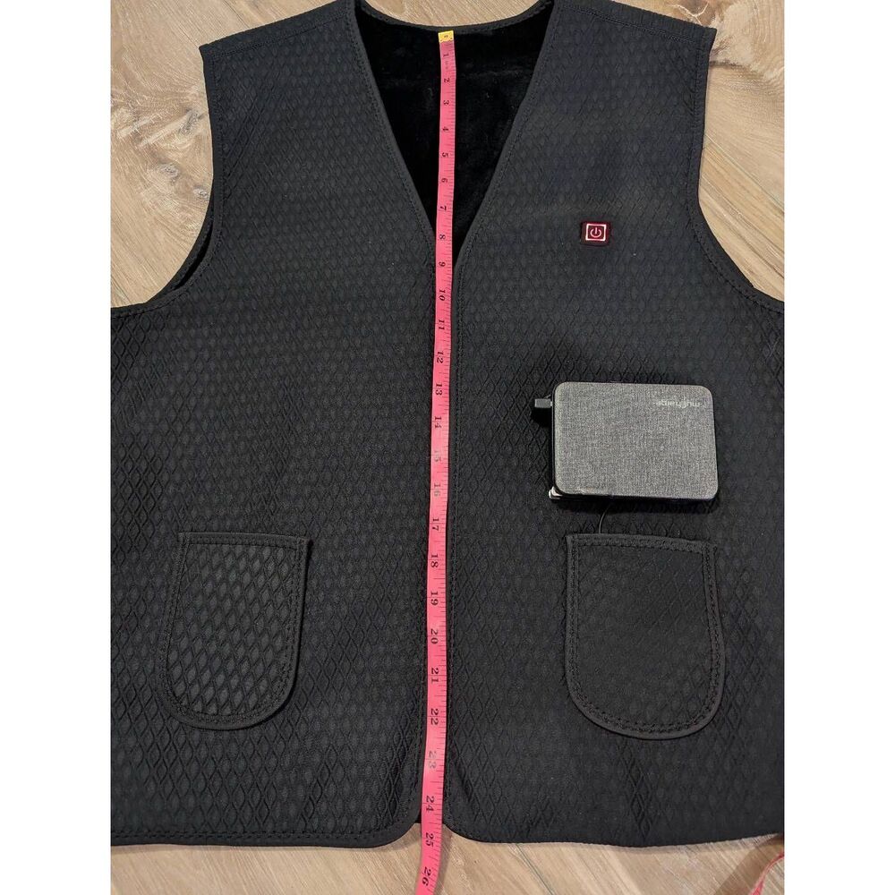 Heated Black Vest - Picture 13 of 16